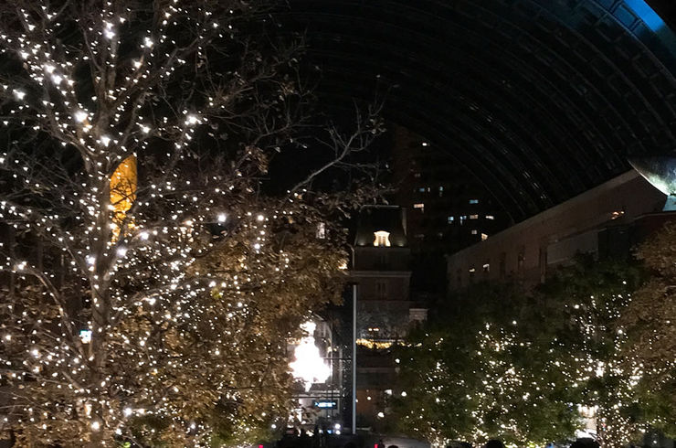 恵比寿ガーデンプレイスにて