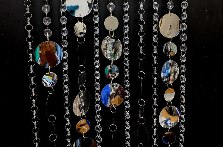 アクリル製クリスタルビーズカーテン　アレンジ案その2